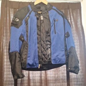 Joe Rocket Blue and Black Motorcycle Jacket